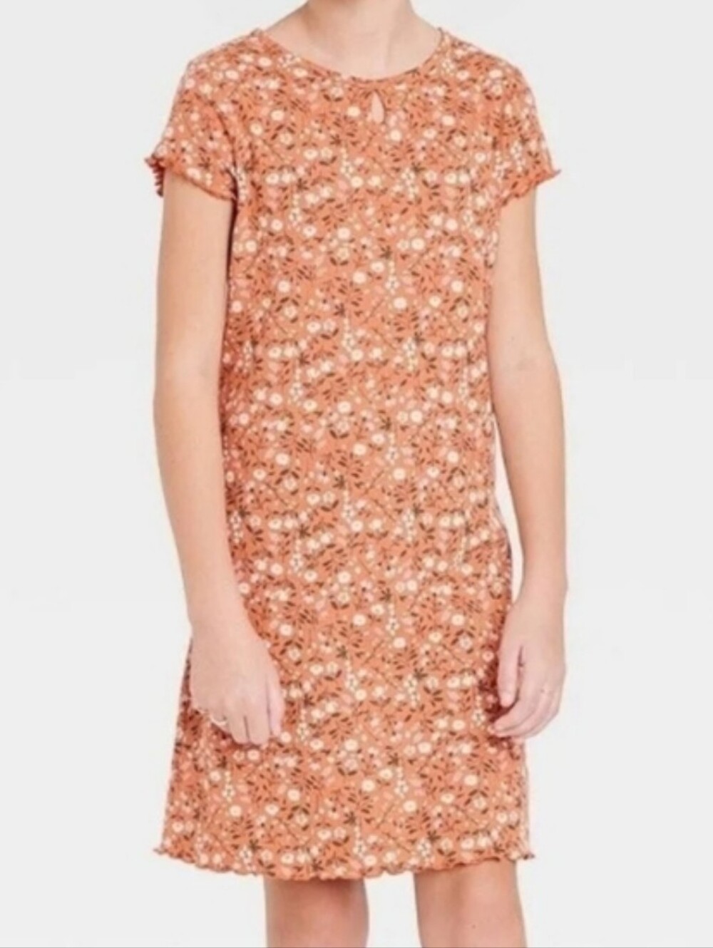 Girls Art Class Fall Floral Dress